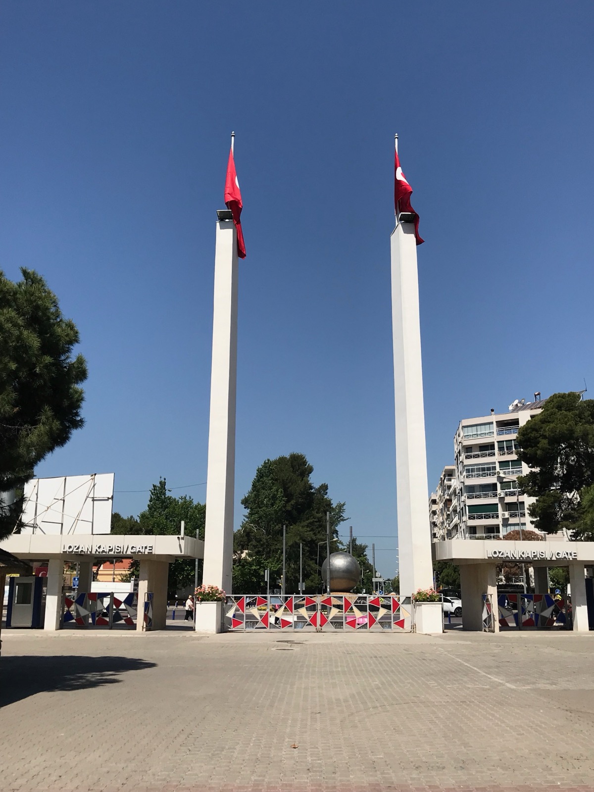 Kültürpark Lozan Kapısı, Mayıs 2019 — arşiv fotoğrafı